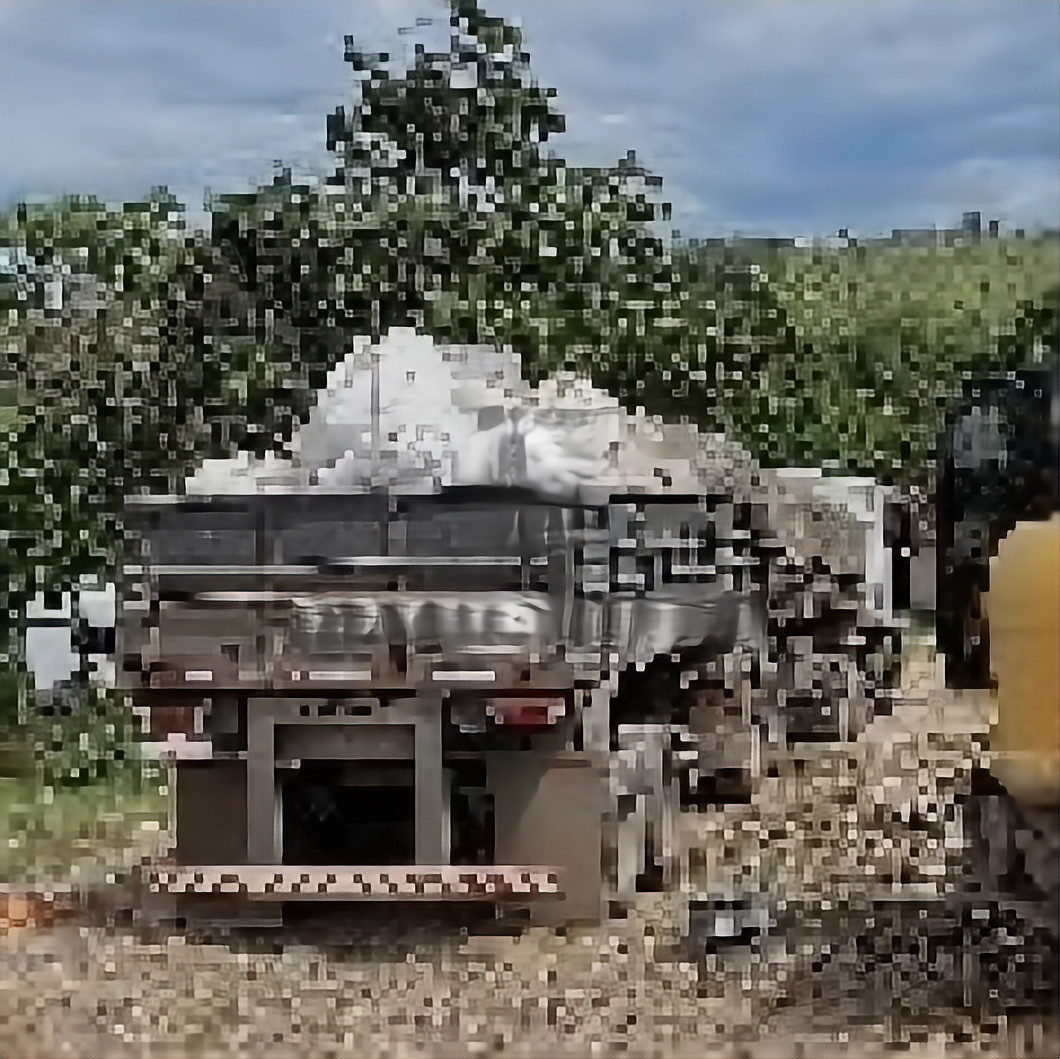 Loaded outbound to the loading terminal